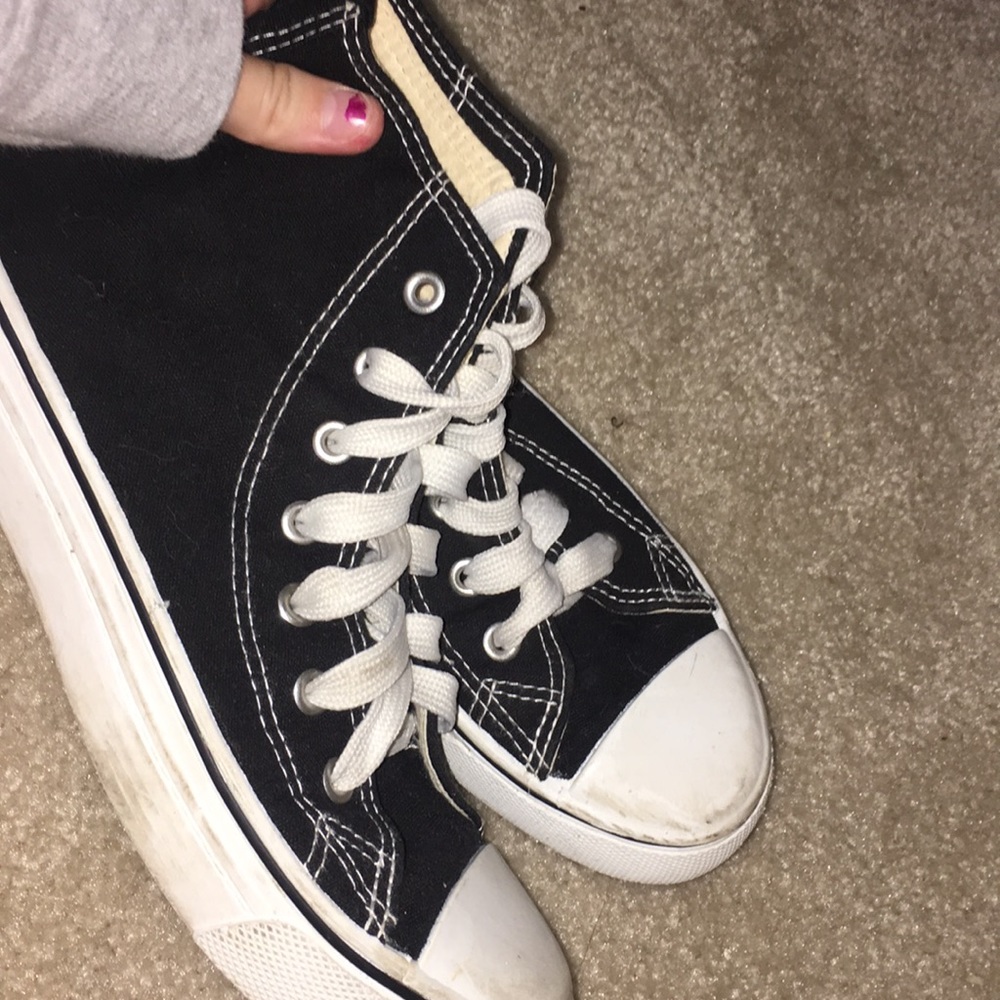 Fake black converse